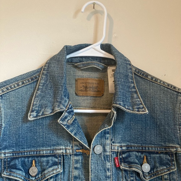 Levi’s Denim Jean Jacket Small - Picture 6 of 8